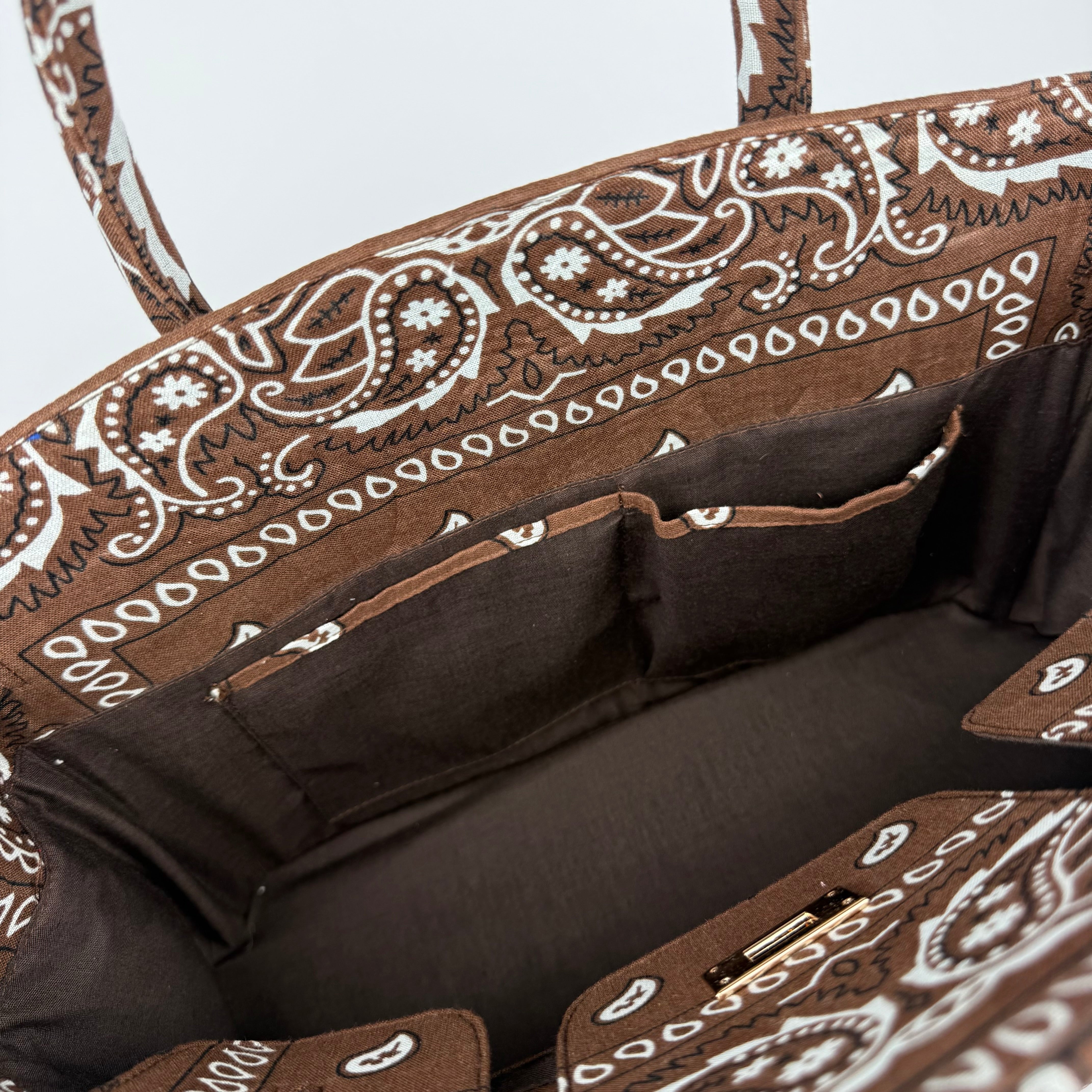 ‘ESPRESSO’ BANDANA BAG BY BOOM BESPOKE