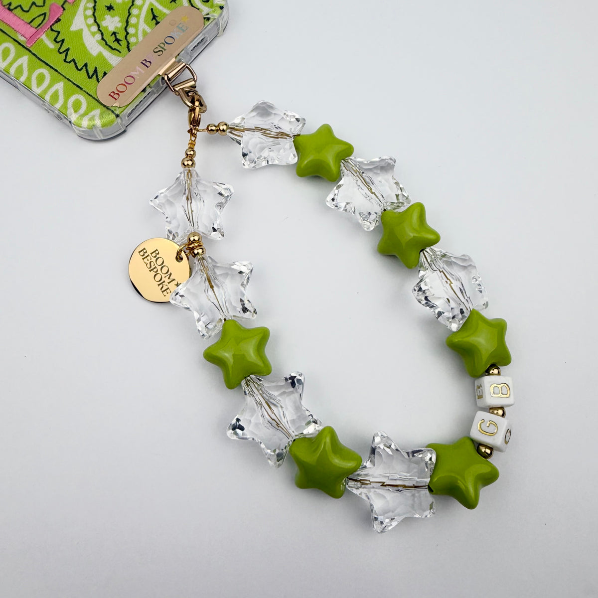 ‘STAR GIRL’ CHUNKY STARS PHONE BEADS BY BOOM BESPOKE