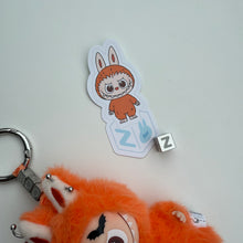Load image into Gallery viewer, ‘PUMPKIN’ ‘Z’ PIN FOR LOVE (MINI) BOOM BESPOKE LABUBU
