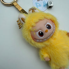 Load image into Gallery viewer, ‘CUSTOM TEXT’ ‘P’ PIN FOR LOVE (MINI) BOOM BESPOKE LABUBU
