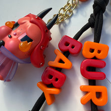 Load image into Gallery viewer, ´BURN BABY BURN’ SWAROVSKI CRYSTAL CRYBABY MONSTER TEARS BOOM BESPOKE CRYBABY
