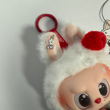 Load image into Gallery viewer, ‘SNOWFLAKE’ SURPRISE SHAKE COCA COLA CUSTOM LABUBU BY BOOM BESPOKE
