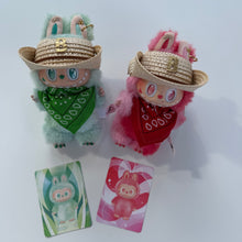 Load image into Gallery viewer, ‘B HAT &amp; BANDANA’ BIG ENERGY BOOM BESPOKE LABUBU
