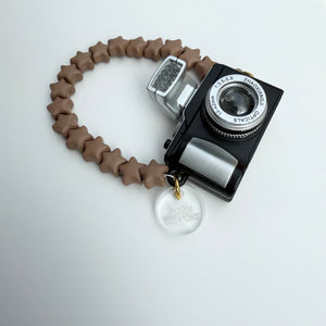 PREORDER - NUDES BOOM LABUBU CROSSBODY BEADED CAMERA