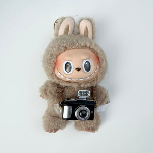 PREORDER - NUDES BOOM LABUBU CROSSBODY BEADED CAMERA