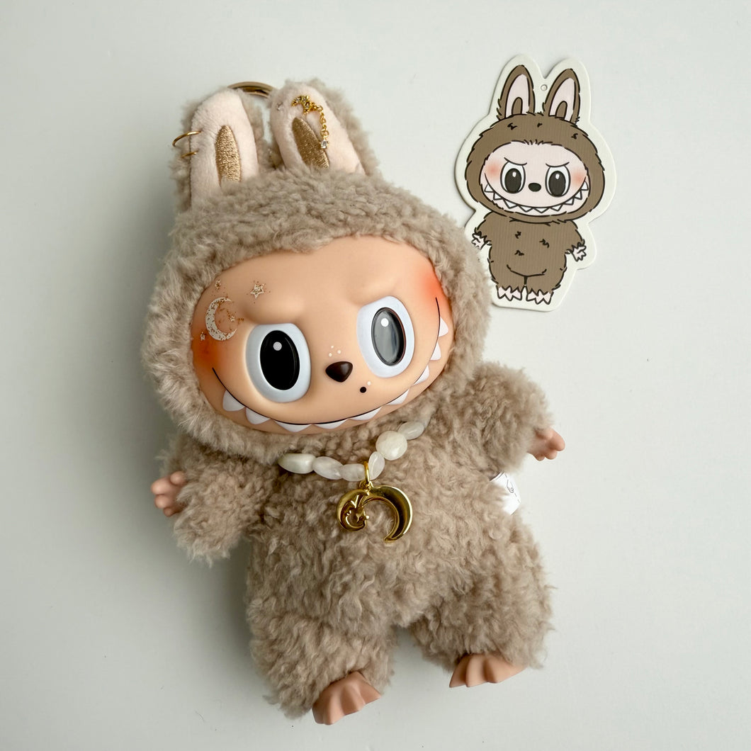 ‘MOON STONE’ TOFFEE BOOM BESPOKE LABUBU NEUTRAL PACK