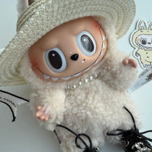 Load image into Gallery viewer, ‘HAT &amp; BOOTS’ SOYMILK BOOM BESPOKE LABUBU
