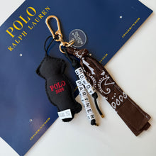 Load image into Gallery viewer, ‘RALPH’ BEAR BAG CHARM BY BOOM BESPOKE
