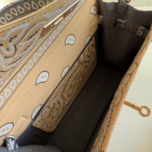 Load image into Gallery viewer, ‘VANILLA SMOKE’ MINI BANDANA BAG BY BOOM BESPOKE
