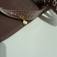 Load image into Gallery viewer, ‘ESPRESSO’ BROWN BANDANA HAVAIANAS FLIP FLOPS BY BOOM BESPOKE

