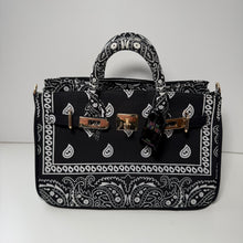 Load image into Gallery viewer, ‘INKED’ SMALL BANDANA BAG BY BOOM BESPOKE
