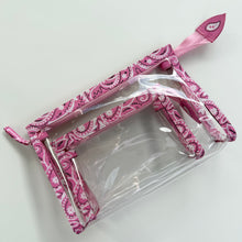 Load image into Gallery viewer, ‘BUBBLEGUM’ BANDANA POUCH SET BY BOOM BESPOKE
