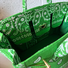 Load image into Gallery viewer, ‘PALM’ SMALL BANDANA BAG BY BOOM BESPOKE
