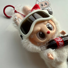 Load image into Gallery viewer, ‘SNOWBOARD’ SURPRISE SHAKE COCA COLA CUSTOM LABUBU BY BOOM BESPOKE
