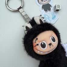 Load image into Gallery viewer, ‘HALLOWEEN CAT’ ‘R’ PIN FOR LOVE (MINI) BOOM BESPOKE LABUBU
