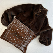 Load image into Gallery viewer, ‘BEAR’ FAUX FUR BOMBER JACKET
