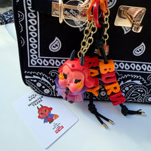 Load image into Gallery viewer, ´BURN BABY BURN’ SWAROVSKI CRYSTAL CRYBABY MONSTER TEARS BOOM BESPOKE CRYBABY
