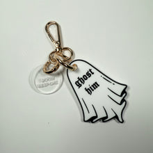 Load image into Gallery viewer, GHOST HIM WHITE BOOM BESPOKE BAG CHARM/KEYRING
