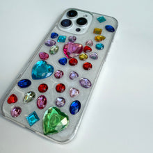 Load image into Gallery viewer, CRYSTAL HEARTS IPHONE CASE
