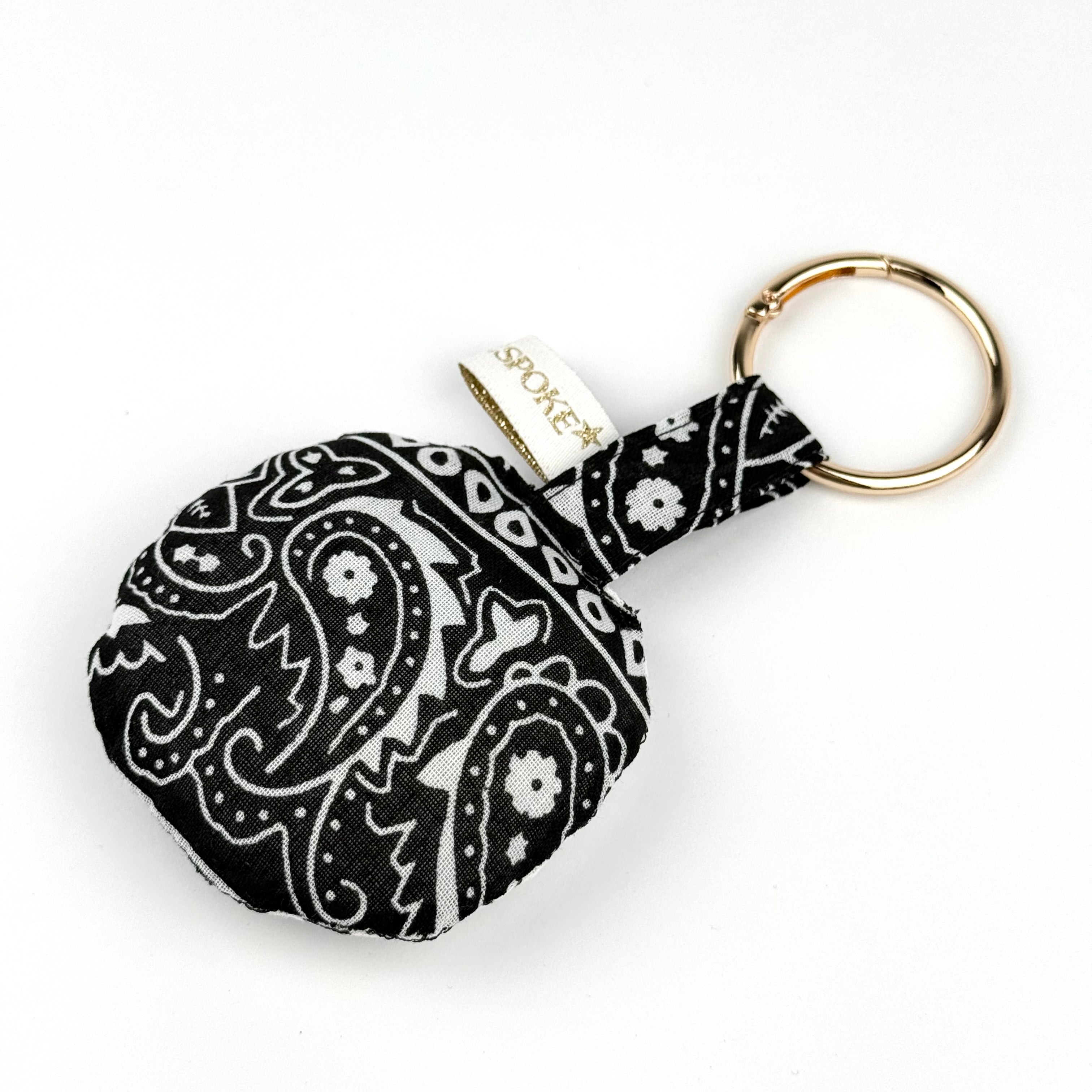 ‘OPPOSITES ATTRACT’ BOOM PUFFY BANDANA YIN YANG BAG CHARM