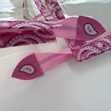 Load image into Gallery viewer, ‘BUBBLEGUM’ BANDANA POUCH SET BY BOOM BESPOKE
