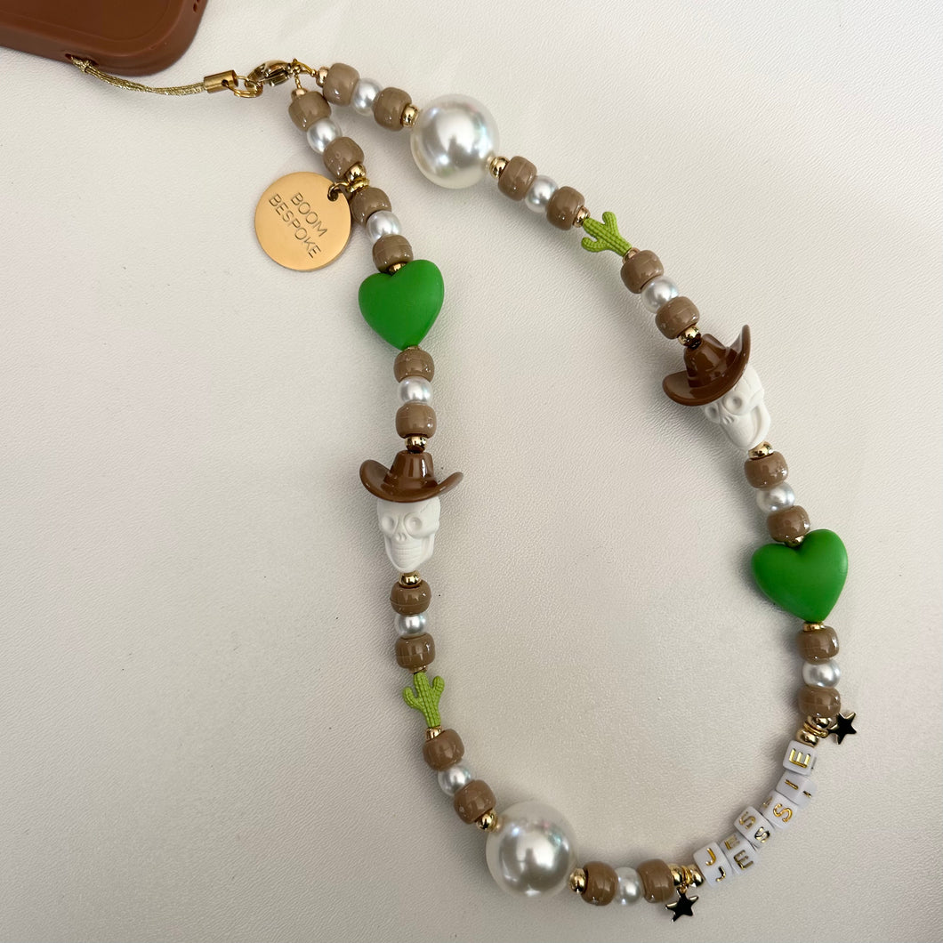 ‘YEE-HAW’ BOOM BESPOKE PHONE BEADS