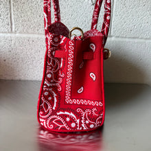 Load image into Gallery viewer, ‘CHERRY’ BANDANA BAG BY BOOM BESPOKE
