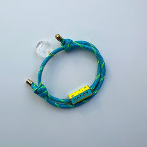 DREAM HAPPY BLUE & YELLOW ROPE BRACELET SALE