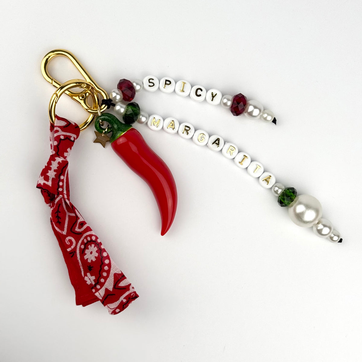 ‘SPICY MARG’ BAG CHARM BY BOOM BESPOKE
