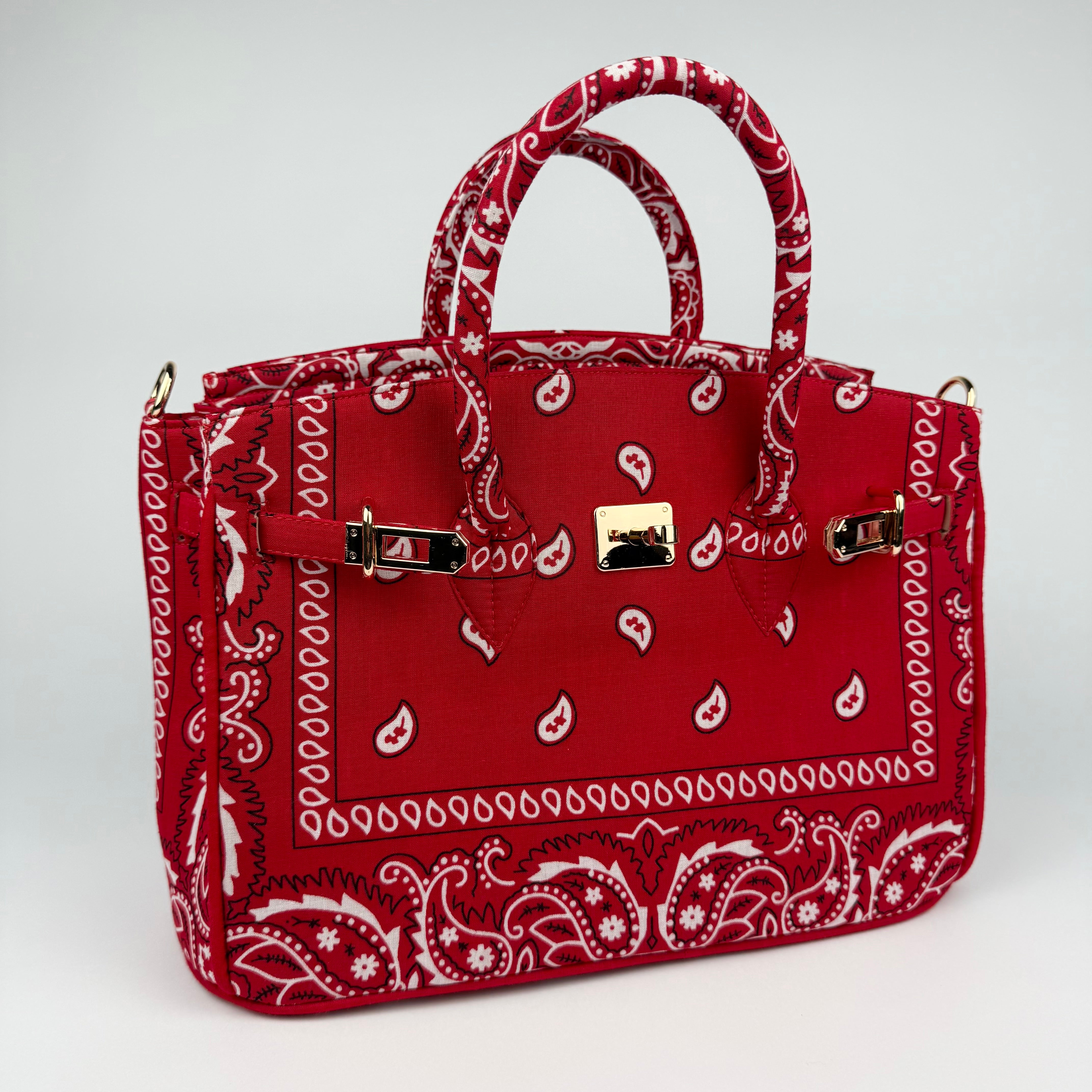 ‘CHERRY’ BANDANA BAG BY BOOM BESPOKE