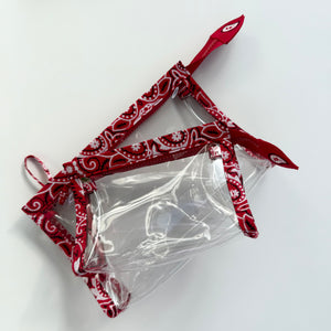 ‘CHERRY’ BANDANA POUCH SET BY BOOM BESPOKE