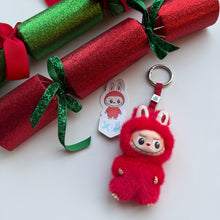 Load image into Gallery viewer, RED &amp; GREEN LABUBU CHRISTMAS CRACKERS SET OF 6
