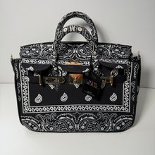 Load image into Gallery viewer, ‘INKED’ SMALL BANDANA BAG BY BOOM BESPOKE
