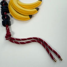 Load image into Gallery viewer, ‘BANANAS’ CHUNKY LETTER BAG CHARM BY BOOM BESPOKE

