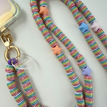 Load image into Gallery viewer, ‘LIGHTS’ ADJUSTABLE CROSSBODY PHONE STRAP
