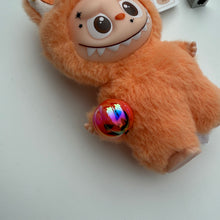 Load image into Gallery viewer, ‘PUMPKIN’ ‘J’ PIN FOR LOVE (MINI) BOOM BESPOKE LABUBU
