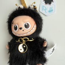 Load image into Gallery viewer, ‘CUSTOM TEXT’ ‘R’ PIN FOR LOVE (MINI) BOOM BESPOKE LABUBU NEUTRAL PACK
