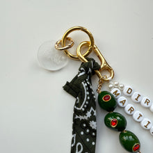 Load image into Gallery viewer, ‘DIRTY MARTINI’ BAG CHARM BY BOOM BESPOKE
