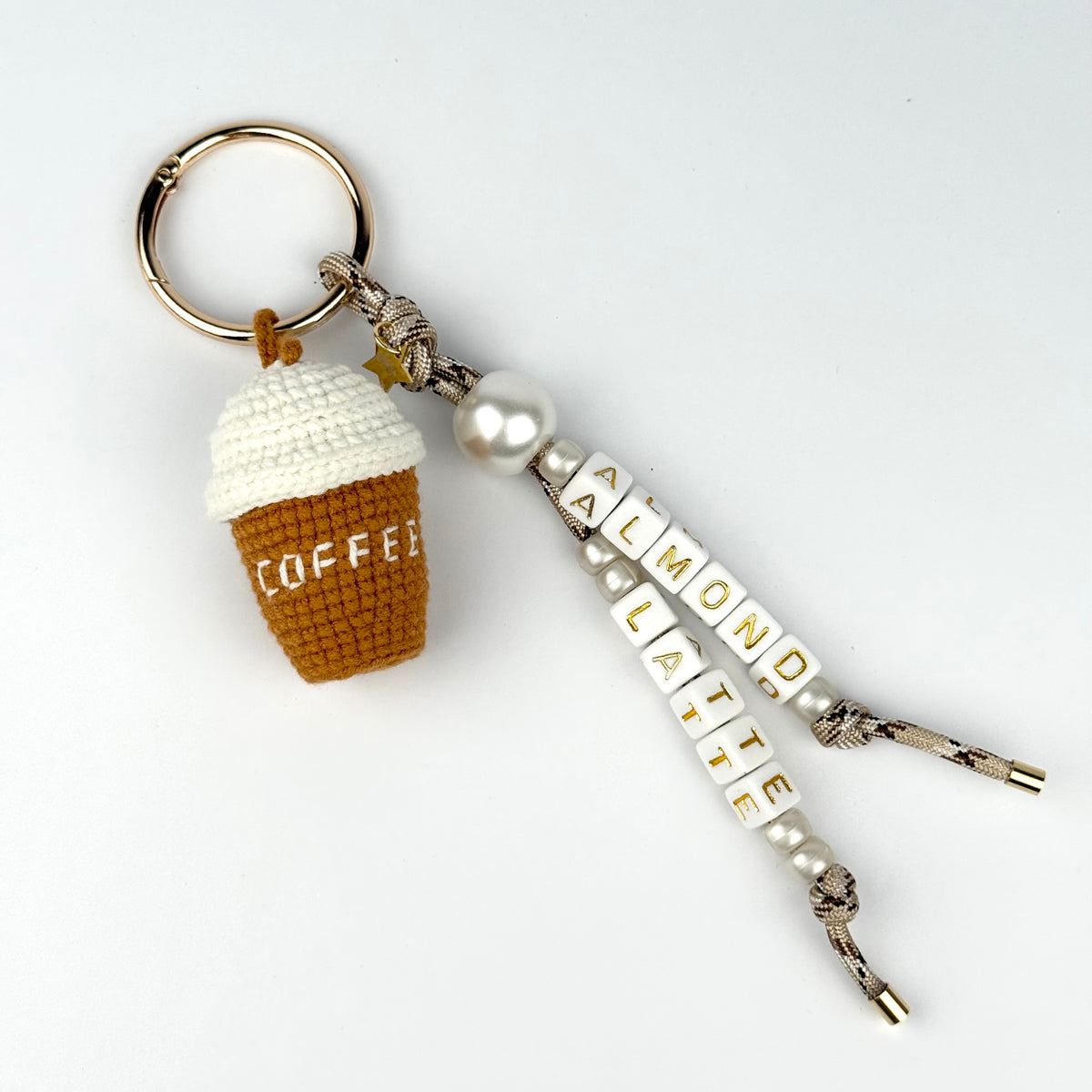 ‘COFFEE ORDER’ BOOM BESPOKE BAG CHARM
