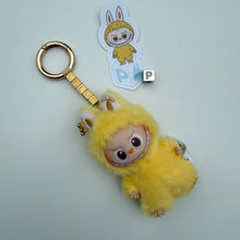 Load image into Gallery viewer, ‘CUSTOM TEXT’ ‘P’ PIN FOR LOVE (MINI) BOOM BESPOKE LABUBU

