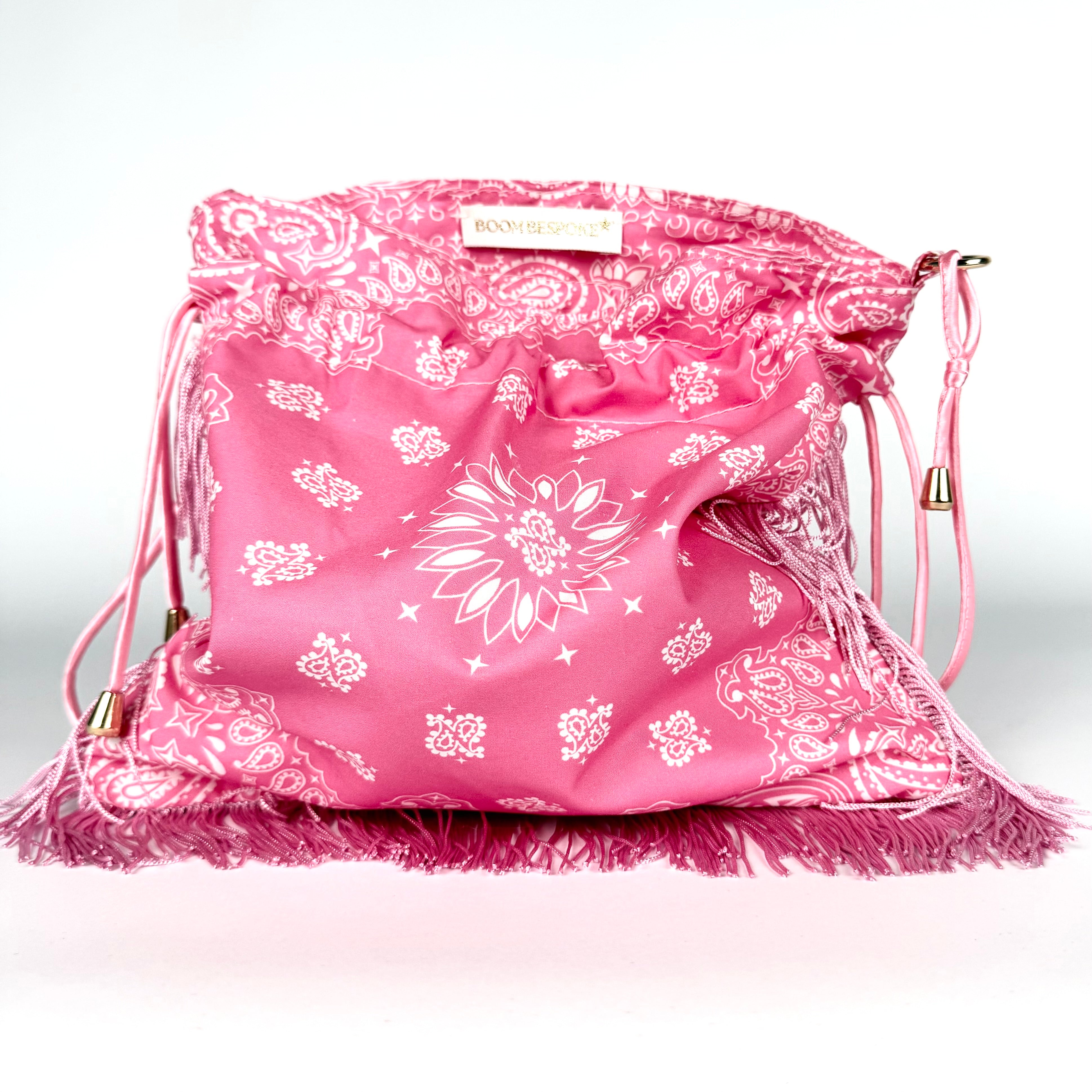 'PRINCESS' PINK BANDANA POUCH BAG
