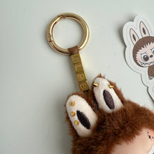 Load image into Gallery viewer, ‘CUSTOM TEXT’ ‘L’ PIN FOR LOVE (MINI) BOOM BESPOKE LABUBU NEUTRAL PACK
