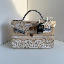 Load image into Gallery viewer, ‘VANILLA SMOKE’ MINI BANDANA BAG BY BOOM BESPOKE
