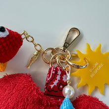 Load image into Gallery viewer, ‘SEA OF LOVE’ BOOM BESPOKE BAG CHARM
