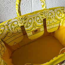 Load image into Gallery viewer, ‘LEMON’ SMALL BANDANA BAG BY BOOM BESPOKE
