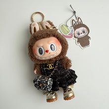 Load image into Gallery viewer, ‘BOUCLE’ CHESTNUT COCOA ‘THE SECRET’  BOOM BESPOKE LABUBU NEUTRAL PACK
