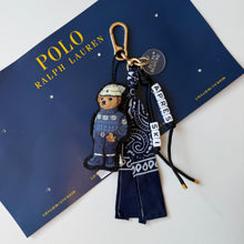 Load image into Gallery viewer, ‘RALPH’ BEAR BAG CHARM BY BOOM BESPOKE
