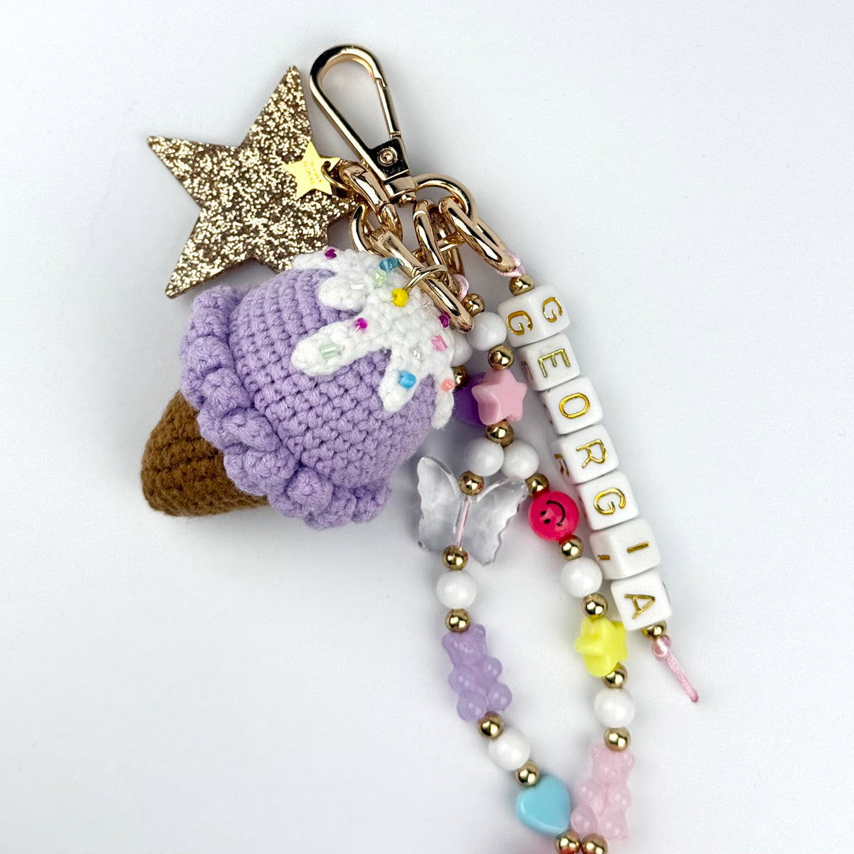 ICE CREAM PIC’N’MIX BOOM BESPOKE BAG CHARM