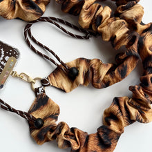 Load image into Gallery viewer, ‘LEOPARD’ BROWN BANDANA ADJUSTABLE CROSSBODY PHONE STRAP
