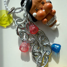 Load image into Gallery viewer, ‘HAPPIE’ SWAROVSKI CRYSTAL CRYBABY MONSTER TEARS BOOM BESPOKE CRYBABY
